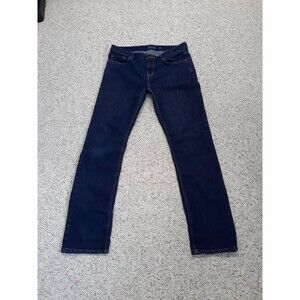 30 Patagonia Mid-Rise Dark Wash Regular Straight Leg